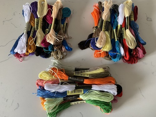 Skeins 6 strand cross - x, 6-strand