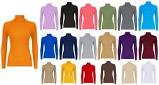 Ladies Turtle Neck Plain