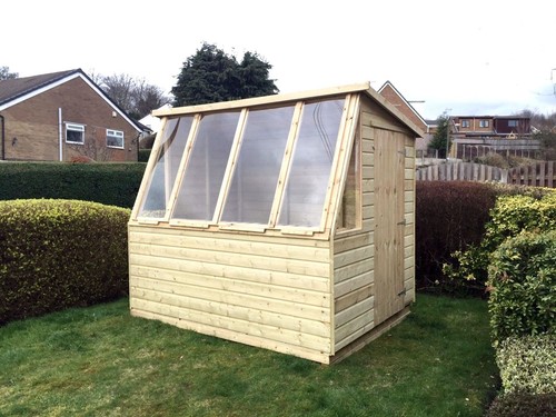 8x6 tanalised wooden potting - tanalised,
