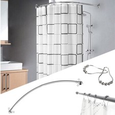SHOWER CURTAIN ROD RAIL /
