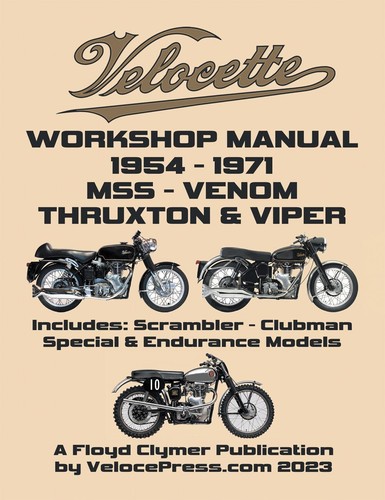 Velocette 500cc 350cc mss - velocette,