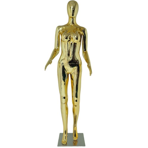Luxury gold female mannequin - gold,