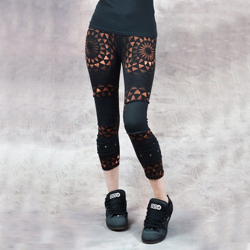 Sacred geometry leggings pixie - sacred,