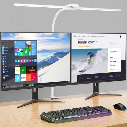 Led desk lamp bright double - led,