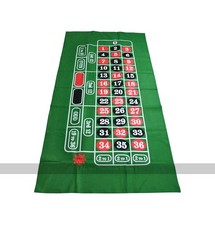 Roulette Mat - Green Felt