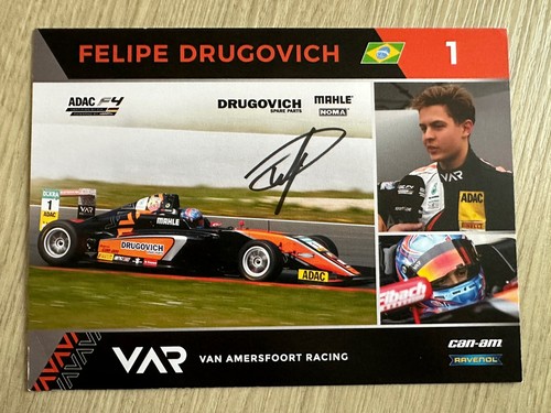 Signed autograph card - signed,