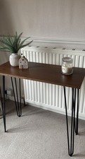 Zorras  Walnut Veneer Console