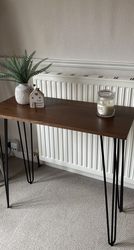 Zorras walnut veneer console - ,