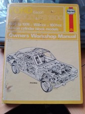 FORD ESCORT MK1 MEXICO RS1600 RS2000 (1970-74) OWNERS WORKSHOP MANUAL *HARDBACK*