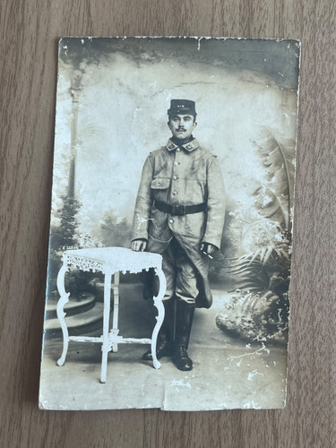 Vintage postcard wwi soldier - vintage,