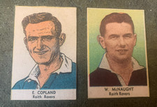 D.C. Thomson - 'Famous Footballers (Rover)' (1953-56) - 2 x Raith Rovers Players