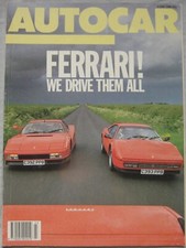 AUTOCAR 4/6/1986 featuring