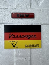 ?? GENUINE VW GOLF JETTA MK1 MK2 GTI 16v Kr Abf GLOVEBOX LID BADGE ??