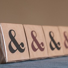 Ampersand striker match box