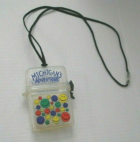 Necklace purse hard plastic - necklace,
