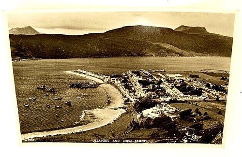 Vintage postcard ullapool - postcard, &