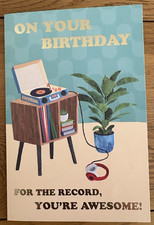 Happy Birthday Greetings Card