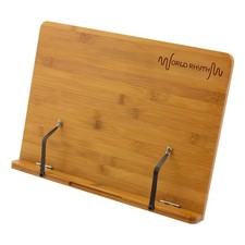 Wooden Book Stand by World