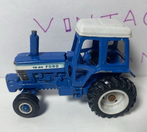 Ertl ford blue tractor - ford,