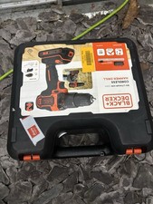 Black And Decker 18v Lithium Ion 1.5ah Cordless Hammer Drill slightly dodgy case