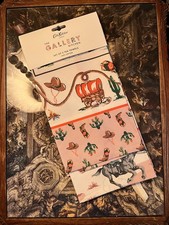 Cath Kidston Cowgirl Cowboy Rodeo Set of 2 Tea Towels - brand new 