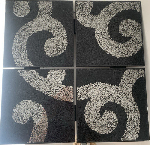 Piece 2set black white - 4-piece, &