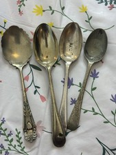 EPNS  Vintage silver plated spoon set of 4 Teaspoon