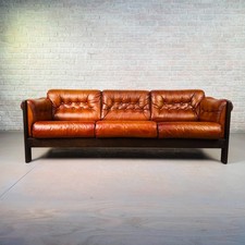 Vintage Norwegian Tan Leather