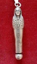 Egyptian style novelty pencil in form of a mummy.