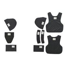 Soft aramid ballistic inserts