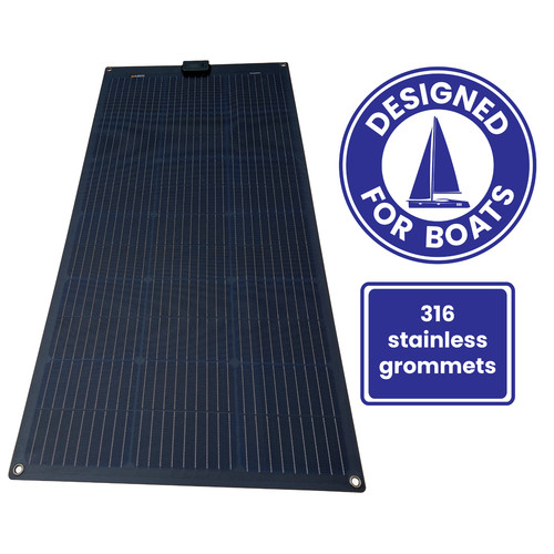 Solar panel boat - panel, 100w