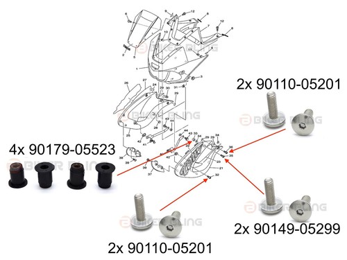 Yamaha tdm 850 - 6x,