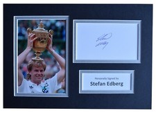 Stefan Edberg Signed Autograph