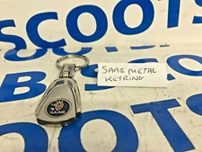 SAAB Original Keyring Key Ring Chain Metal Silver + Free Sarbkar Gift