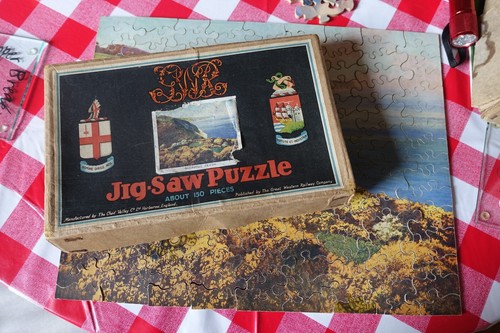 Chad valley wood jigsaw puzzle - wood,
