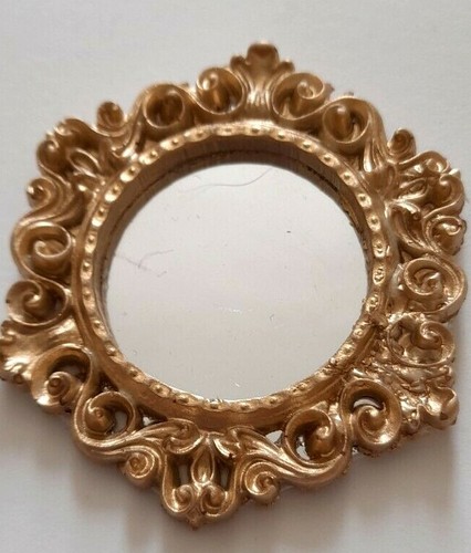 Dolls house ornate mirror - dolls,