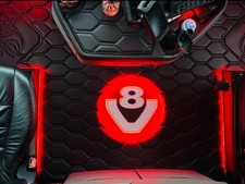 SCANIA S V8 BLACK LED