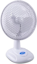 Prem-I-Air 6' 15cm White Desktop Fan 2 Speed Setting Quiet Operation