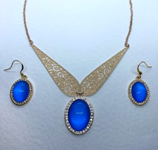 KLIMT STYLE FILIGREE NECKLACE