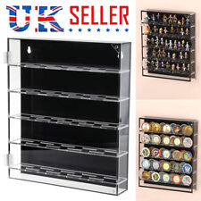 Medals Challenge Coin Display Case Shadow Box Pin Wall Display Holder Shelves UK