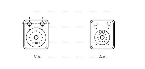 Ava oil cooler - cooler, vn3093