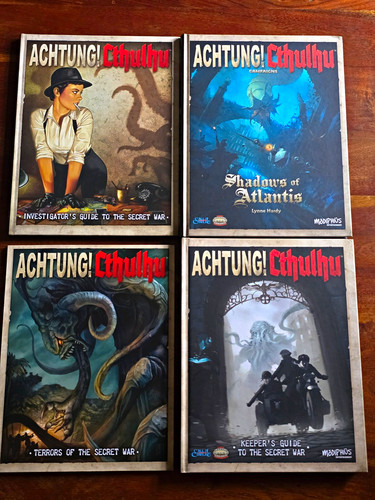 Achtung cthulhu rpg book bulk - cthulhu,