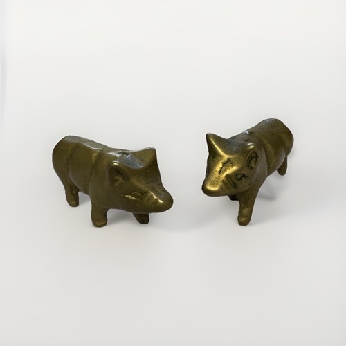 Vintage piglet minis pair - vintage,