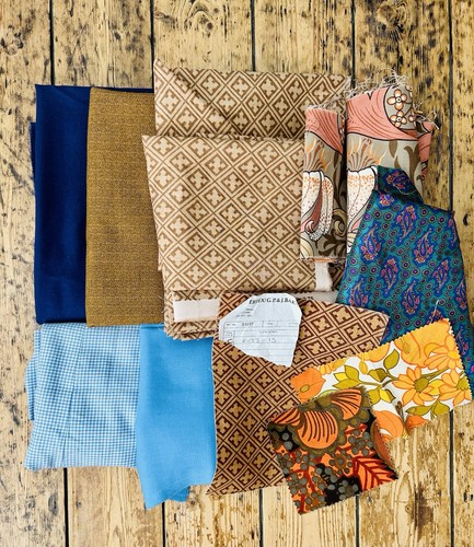 Fab vintage fabric bundle - fabric,