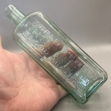 NICE VICTORIAN CURE BOTTLE