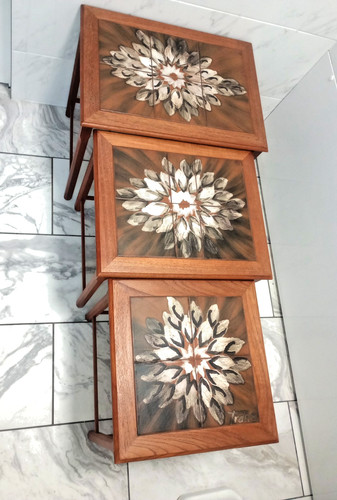 Vintage danish nest 3 - nest, of