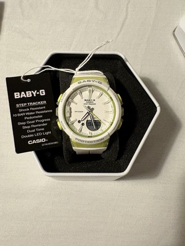 Casio baby white lime green - lime,