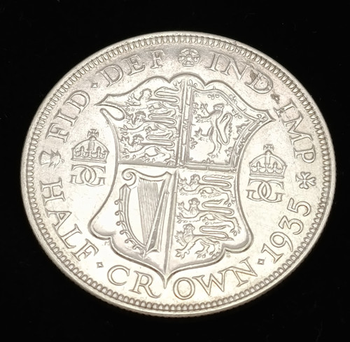 1935 half crown george - 1935,
