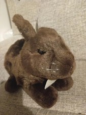 Russ Berrie Yomiko Classics Dutch Bunny Brown Plush Soft Toy 15" length