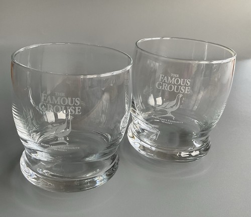 The famous grouse glasses - the,